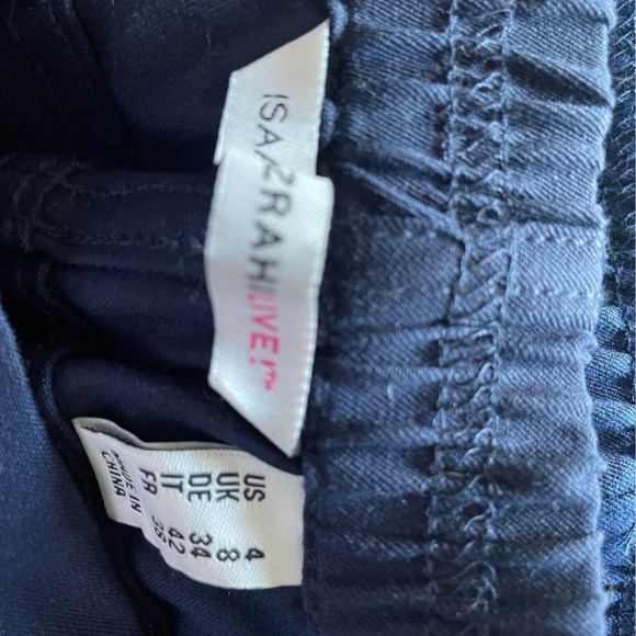3 pair of Isaac Mizrahi Capri Pants size 4 - 2 navy and 1 gray - Picture 3 of 6